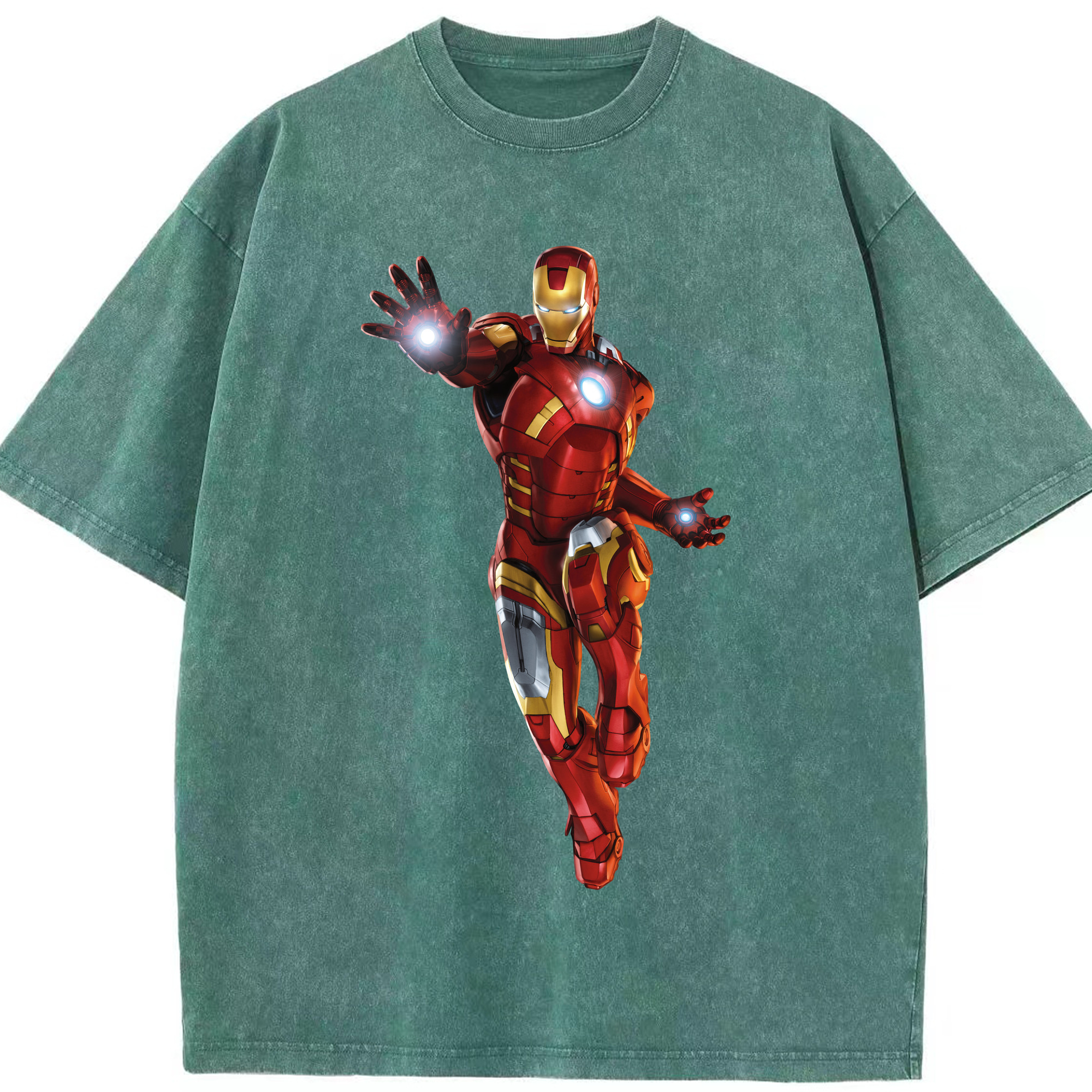 （画像用） アベンジャーズ The Avengers 綿100% ヴィンテージ風 半袖Tシャツ（フロントプリント）